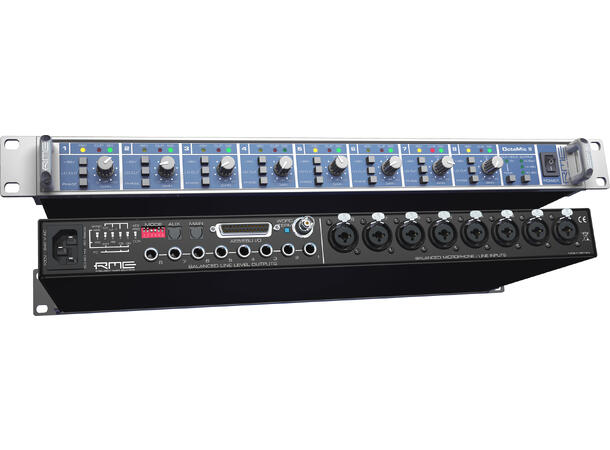RME OctaMic II Mikrofonforsterker 8-ch 24 Bit/192 kHz, Mic Preamp 